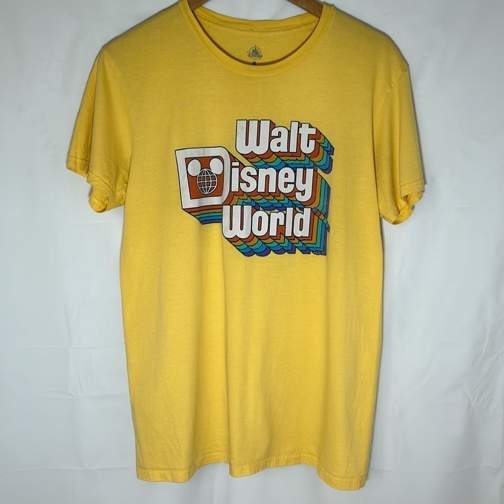 Disney Walt Disney World retro T-Shirt throwback logo design men’s medium